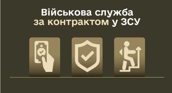 Сіверськодонецький РТЦК та СП запрошує на військову службу за контрактом до Збройних Сил України