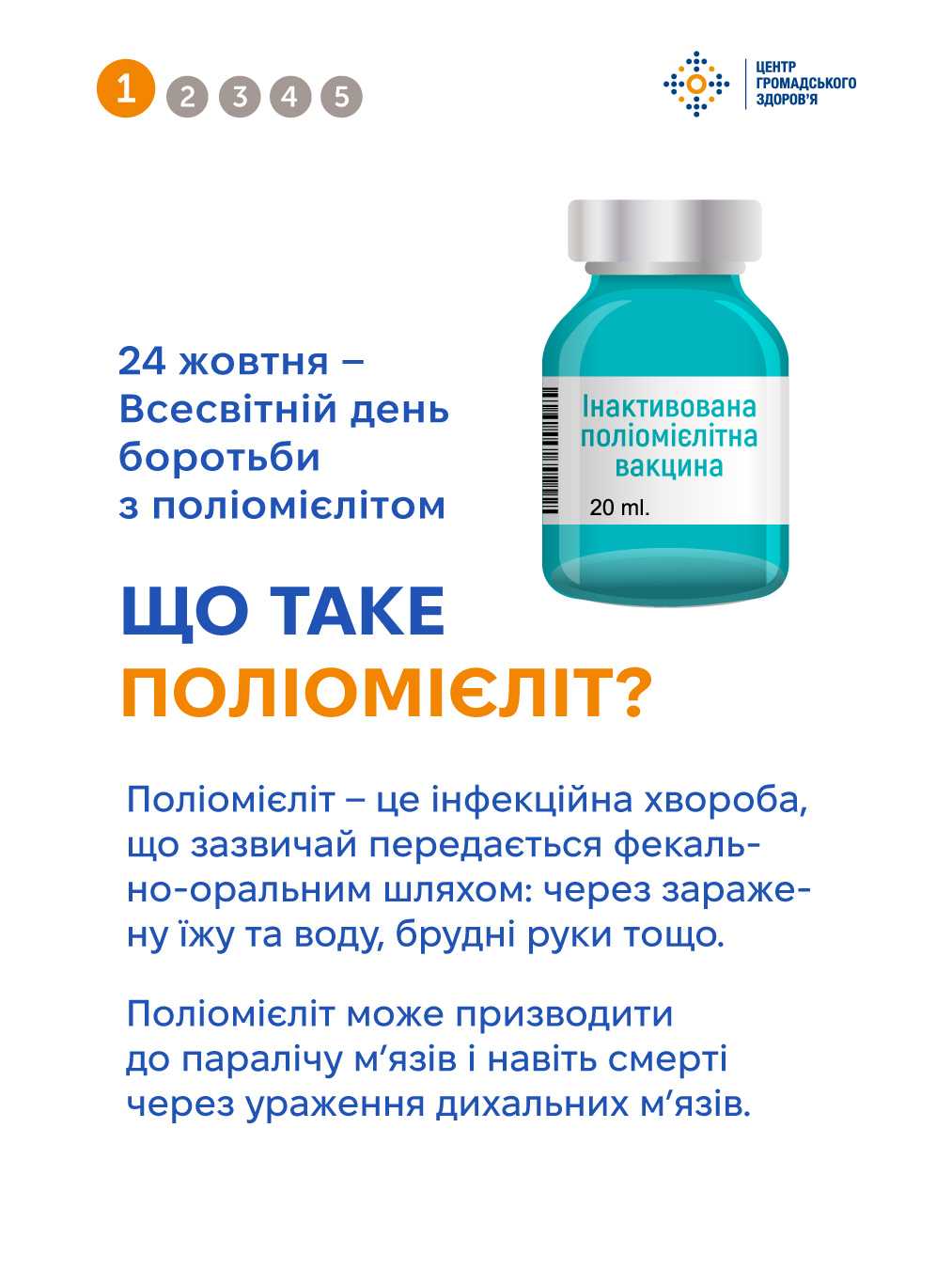 Всесвітній день боротьби з поліомієлітом