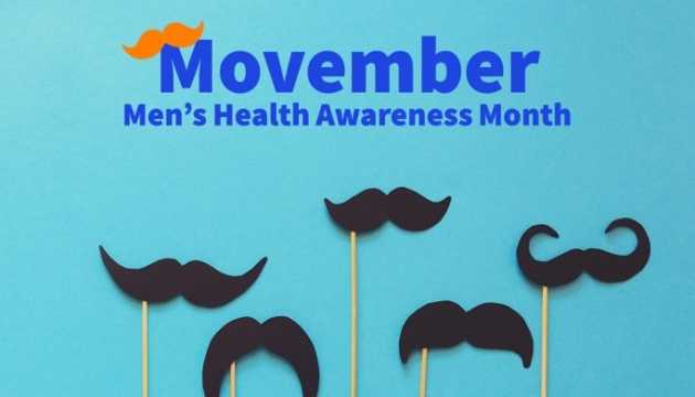 Листопад — Місяць обізнаності про чоловіче здоров’я, або “Вусопад”