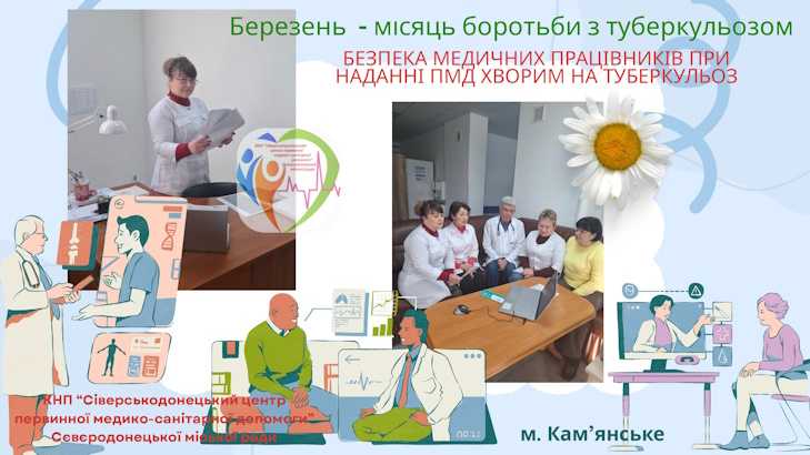 Безпека медичних працівників при наданні первинної медичної допомоги хворим на туберкульоз