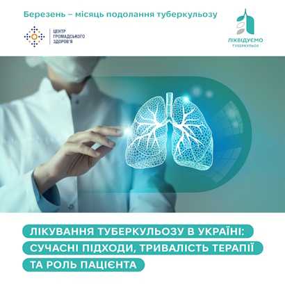 Лікування туберкульозу в Україні