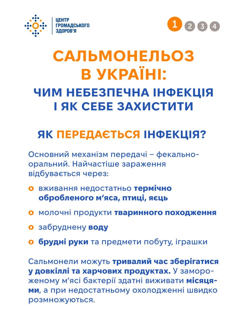 Сальмонельоз в Україні