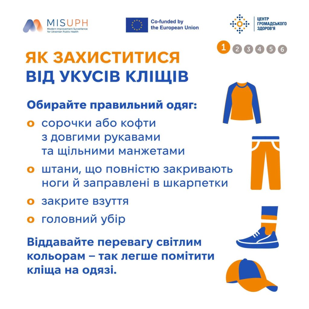 Як захиститися від укусів кліщів Як захиститися від укусів кліщів