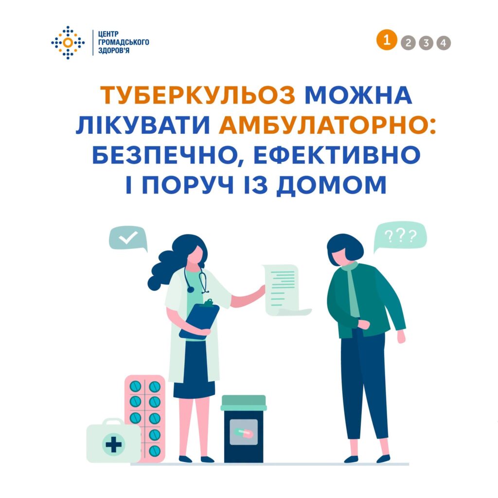 Туберкульоз можна лікувати амбулаторно